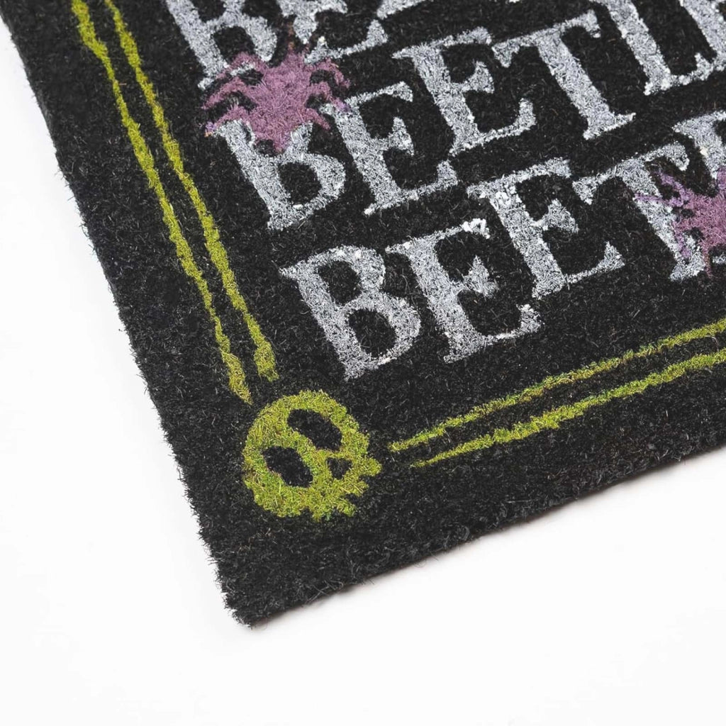 Zerbinetto Decorativo 60x40cm Beetlejuice Halloween Antiscivolo Nero Inny