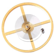 Orologio - Balanciere in Acciaio Resistenziato - Sostituzione - Materiale di Riciclaggio Duraturo - Finitura di Stile - Resistente all'Ossidazione - Balanciere Orologio