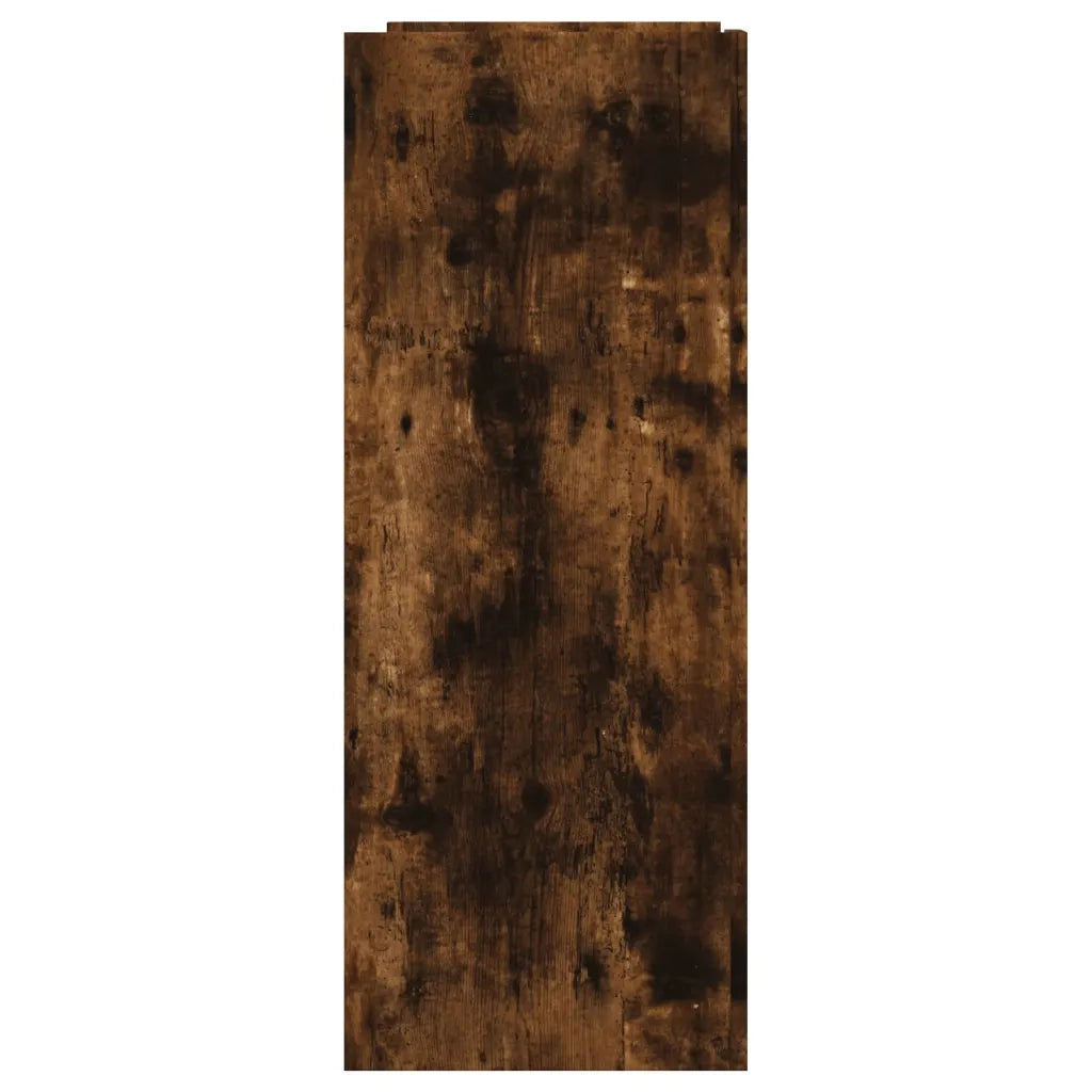 Tavolino Consolle Rovere Fumo 100x35x90 cm in Legno Multistrato