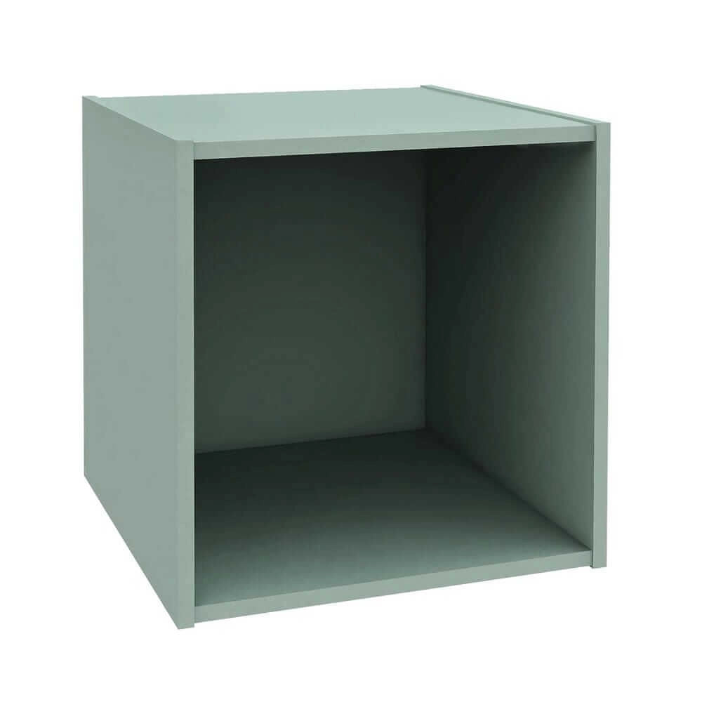 Cubo modulare con anta in legno composito per libreria - MATRIX PRO