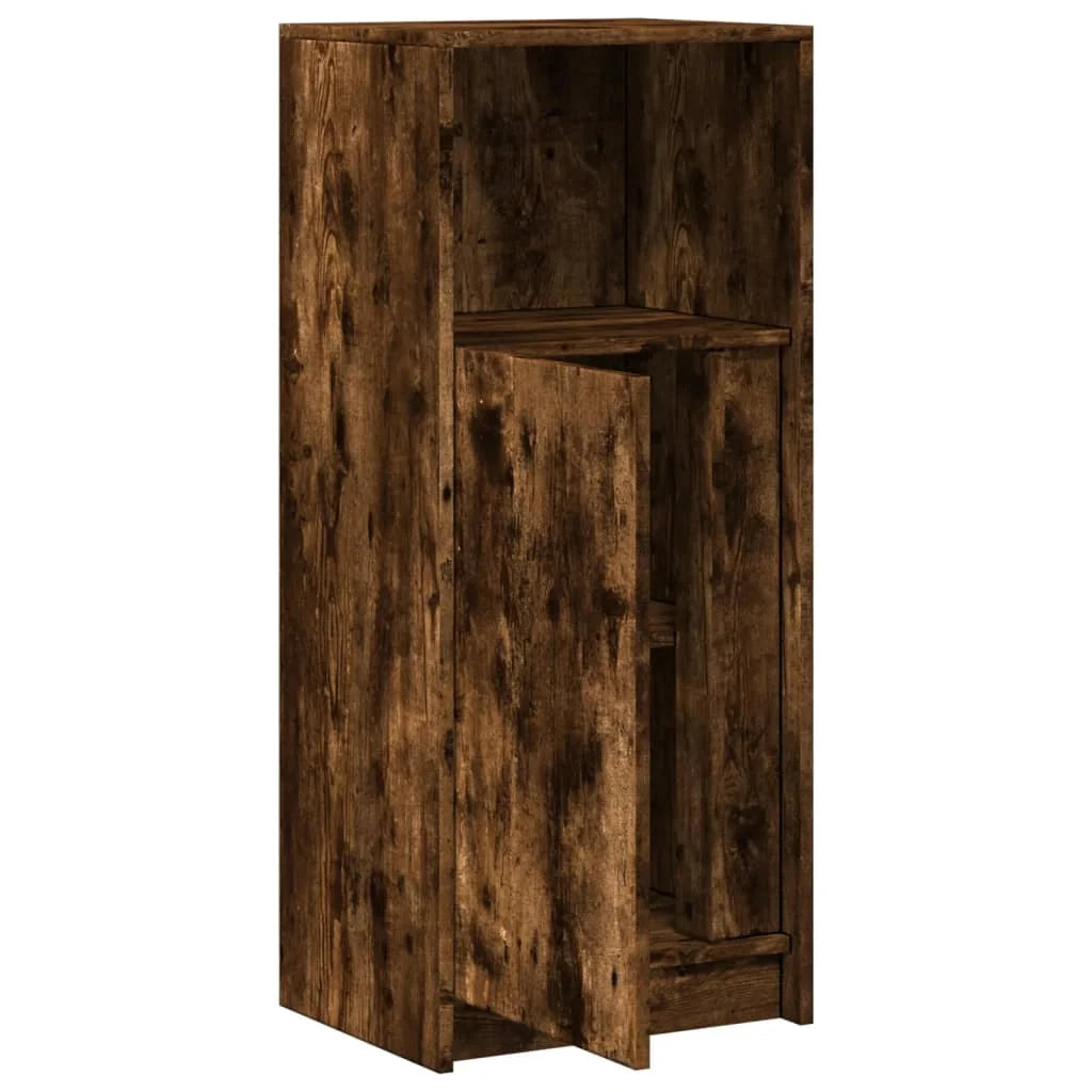 Buffet credenza cassettiera mobiletto mobile contenitore organizer per cucina soggiorno salotto con illuminazione a LED 42,5 x 34 x 100 cm legno ingegnerizzato marrone 02_0029779