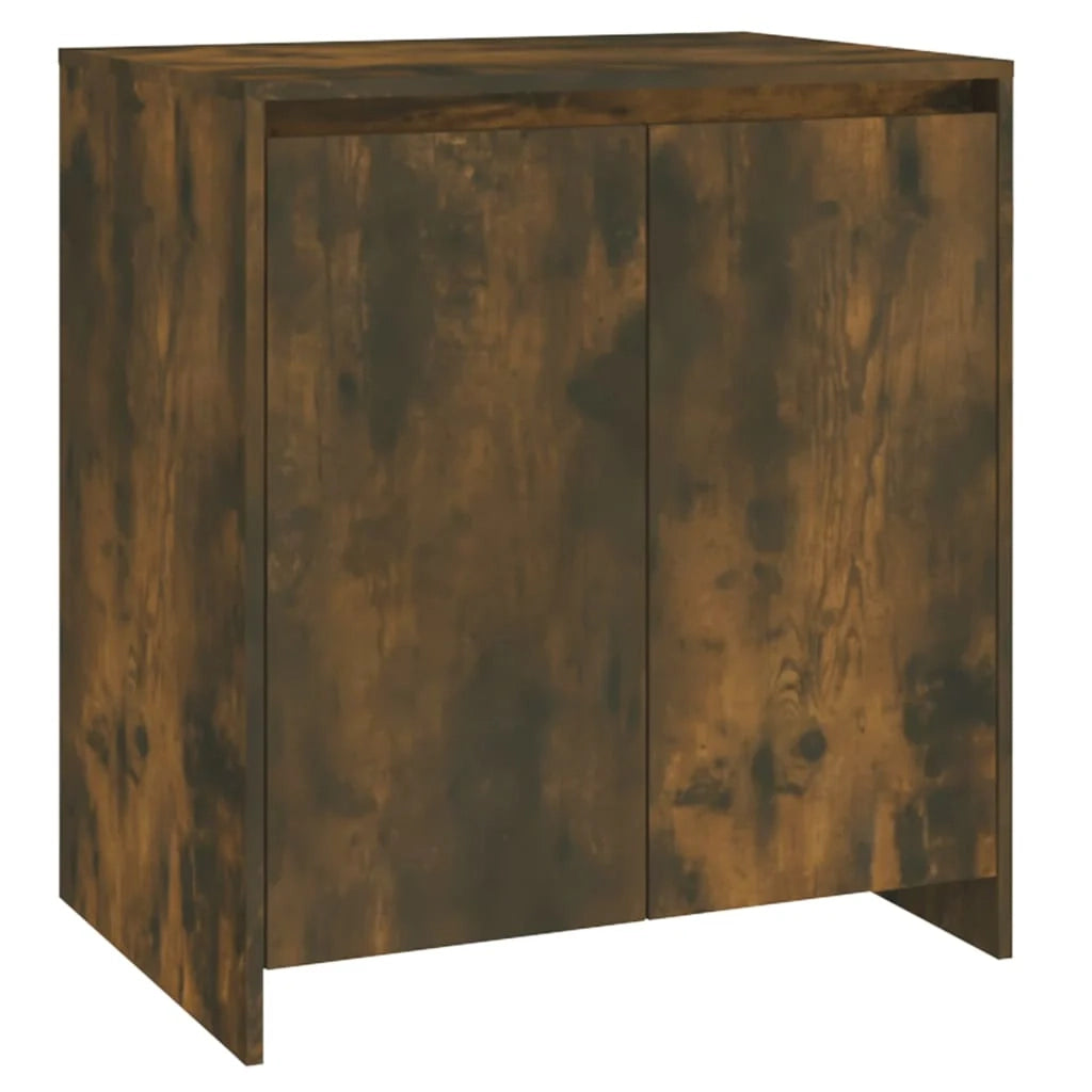 Buffet credenza cassettiera armadio mobile contenitore organizer cucina soggiorno salotti set di 2 legno ingegnerizzato marrone 02_0036754