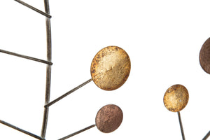 Pannello da Muro Albero della Vita Mirror New Ø80x2 cm in Ferro e MDF