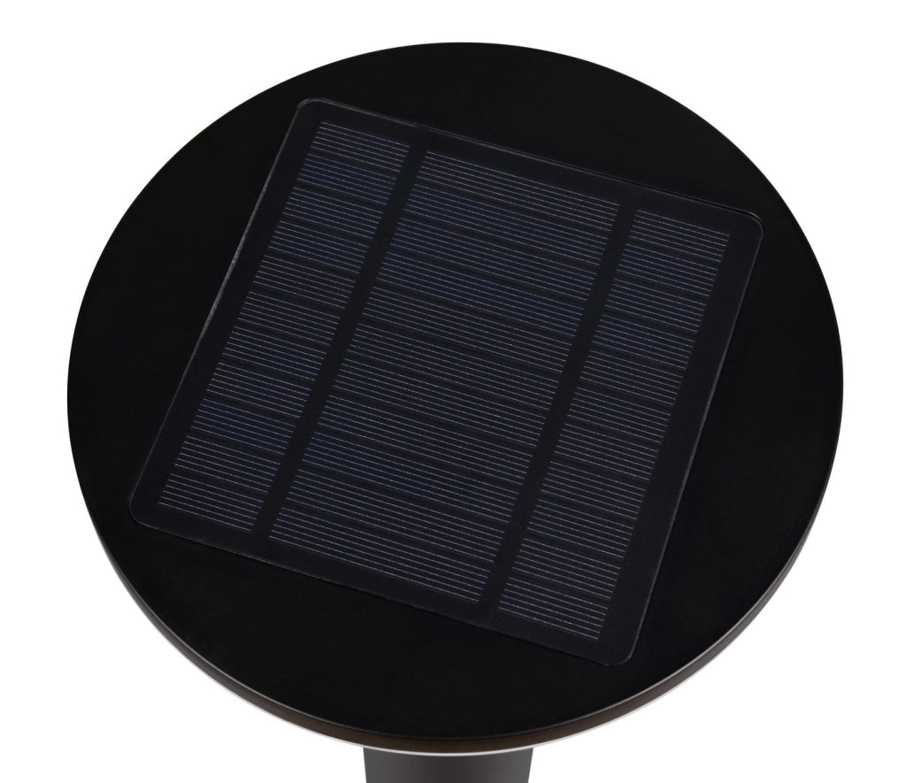 Paletto giardino solare LED 3W IP44 nero 100 cm GORDA RL