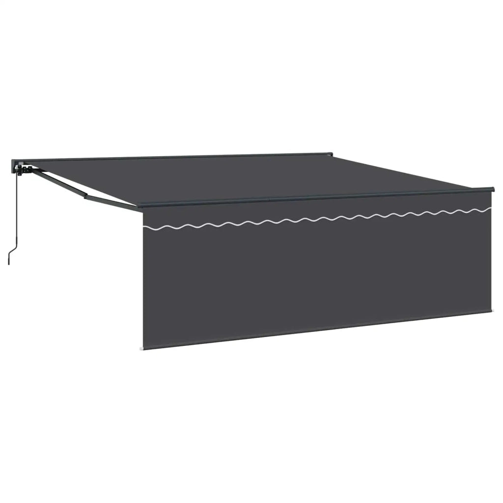 Struttura della tenda-Telaio per tenda da sole Giallo e Bianco 350 x 250 cm