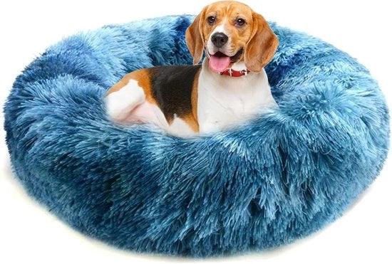 Letto per gatti in piuma con comfortevole superficie morbida lavabile per animali domestici in diverse dimensioni