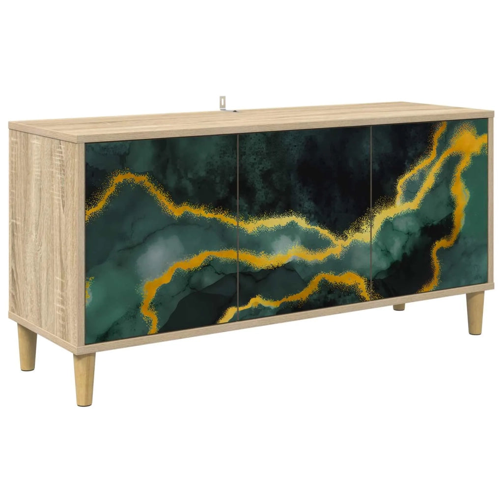 Mobile TV WIJHE 102 x 33 x 50 cm Sonoma Legno ingegnerizzato 8007074