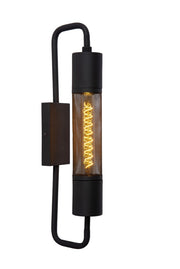 Applique da parete moderna CALIXT nera 1xE27 25W Lucide