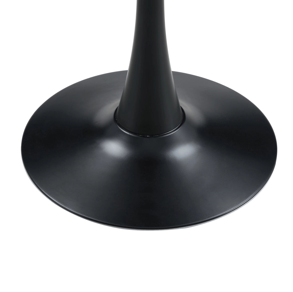 Tavolo rotondo Tulip Ø 80 cm in MDF e metallo