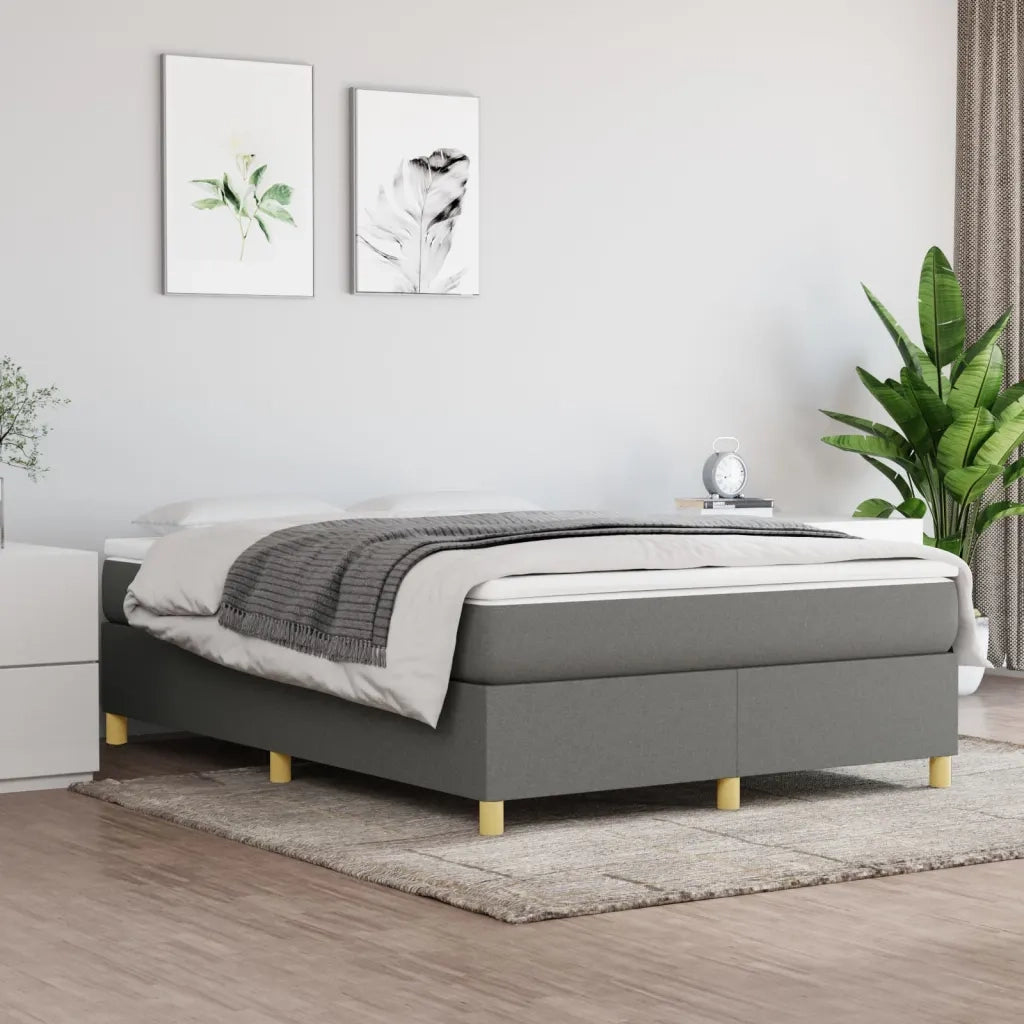 Giroletto a Molle Grigio Scuro 140x190 cm in Tessuto cod mxl 65518