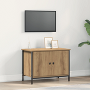 Supporto TV Rovere artigianale Truciolare 60 x 35 x 45 cm