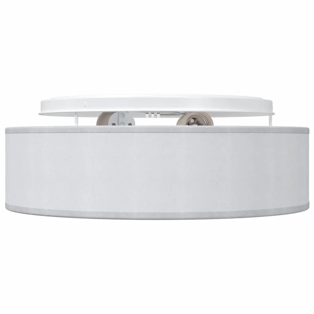 Lampada da soffitto Grigio 38 x 38 x 13,5 cm Tessuto CFW7076763