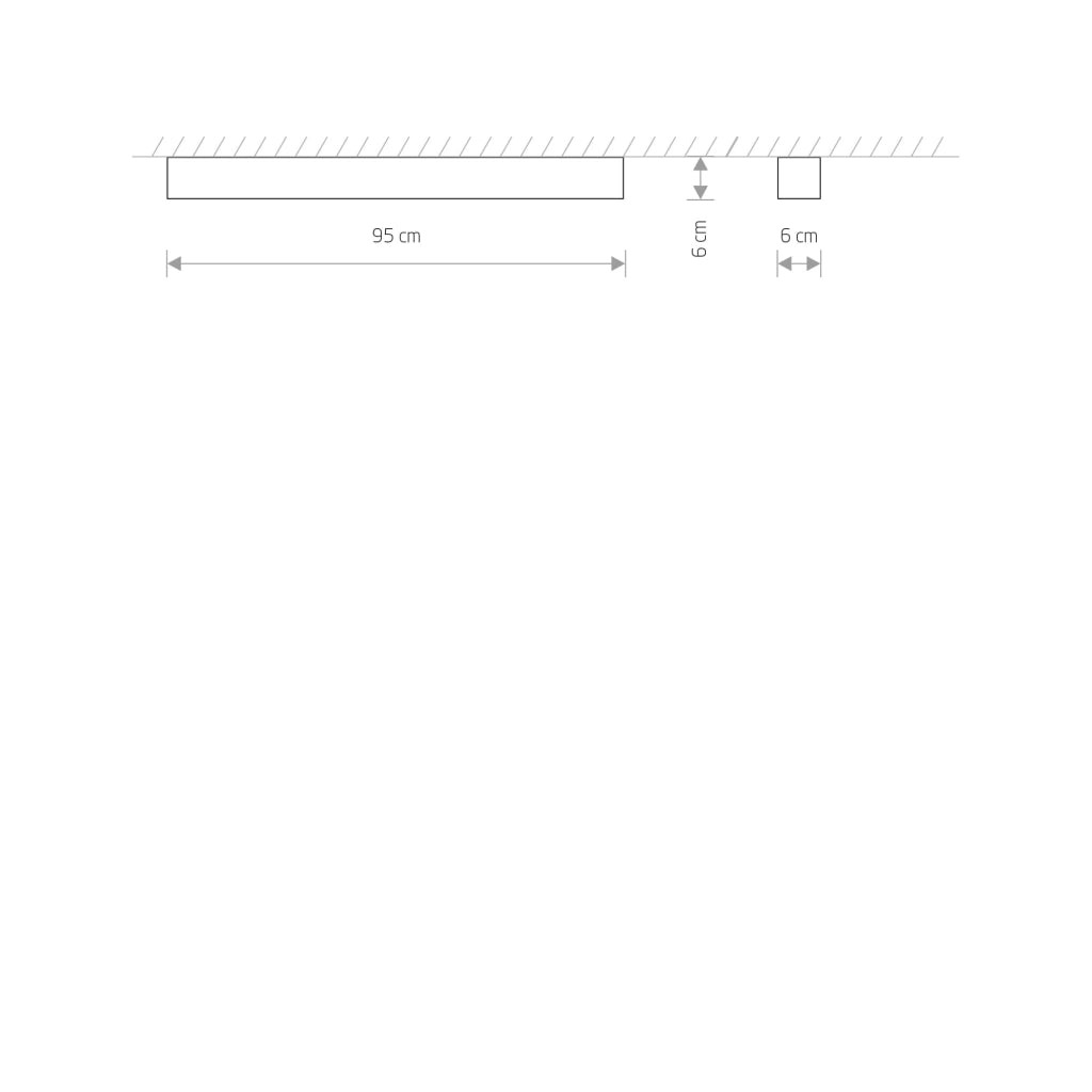Plafoniera LED Nowodvorski Soft 7533 grafite T8 95cm