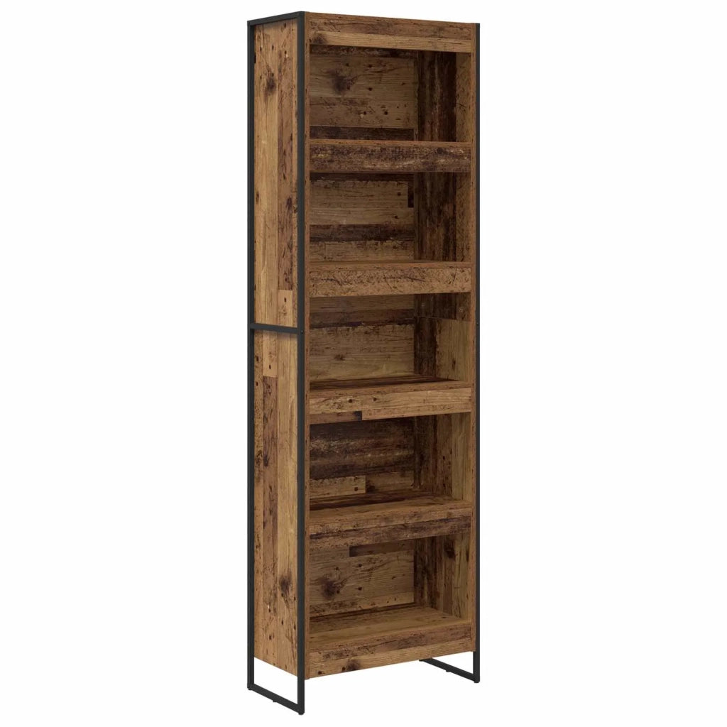 Armadio per Libri 2 pcs Legno vecchio 60 x 30 x 189,5 cm