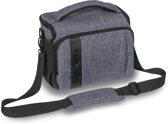 Reggisole per fotocamera DSLR - impermeabile - protezione da pioggia - taglia XL - grigio