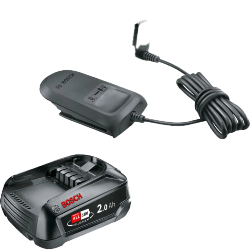 Set Batterie Bosch 18V 2Ah - Peso 578g - Set Al18 18-20 Cv