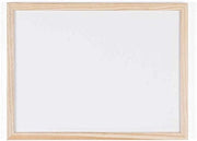 Tavola Nera 40x30 cm - Superficie in Acciaio Gelato - Cornice in Legno
