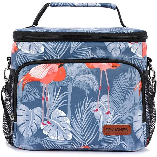 Tas di Lavoro Termica Tas di Picnic Tas di Viaggio Tas di Isolamento Tas di Lavoro Geisolato Impermeabile per Uomini Donne Scuola Viaggio Blu