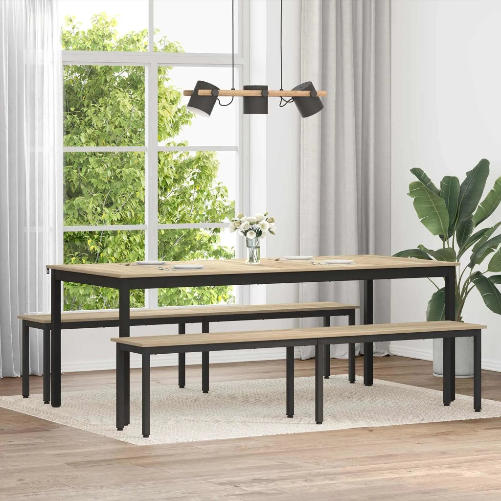 panchina Sonoma 200 x 35 x 45 cm Legno multistrato 892609