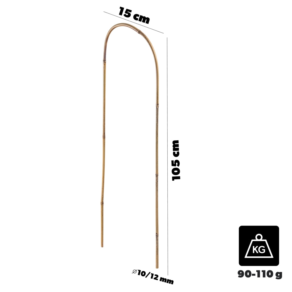 KADAX Bambusowa podpora łukowa 105cm x 10/12mm x 1