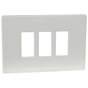 PLACCA COPRIFRUTTI VENUS MARLANVIL - RESINA AVORIO POSTI 3 MM 115X80- 20 pezzi