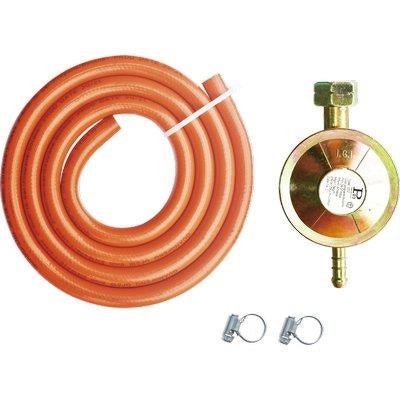 REGOLATORE GAS GPL BP TARATURA FISSA KIT PROJECT - TUBO MT 1,5 + FASCETTE PZ 2- 2 pezzi