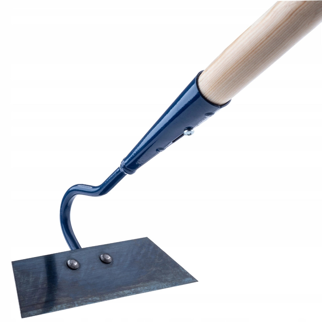 Gancio per zappa da giardino KADAX, 16 cm, per estirpare le erbacce, con manico in legno.
