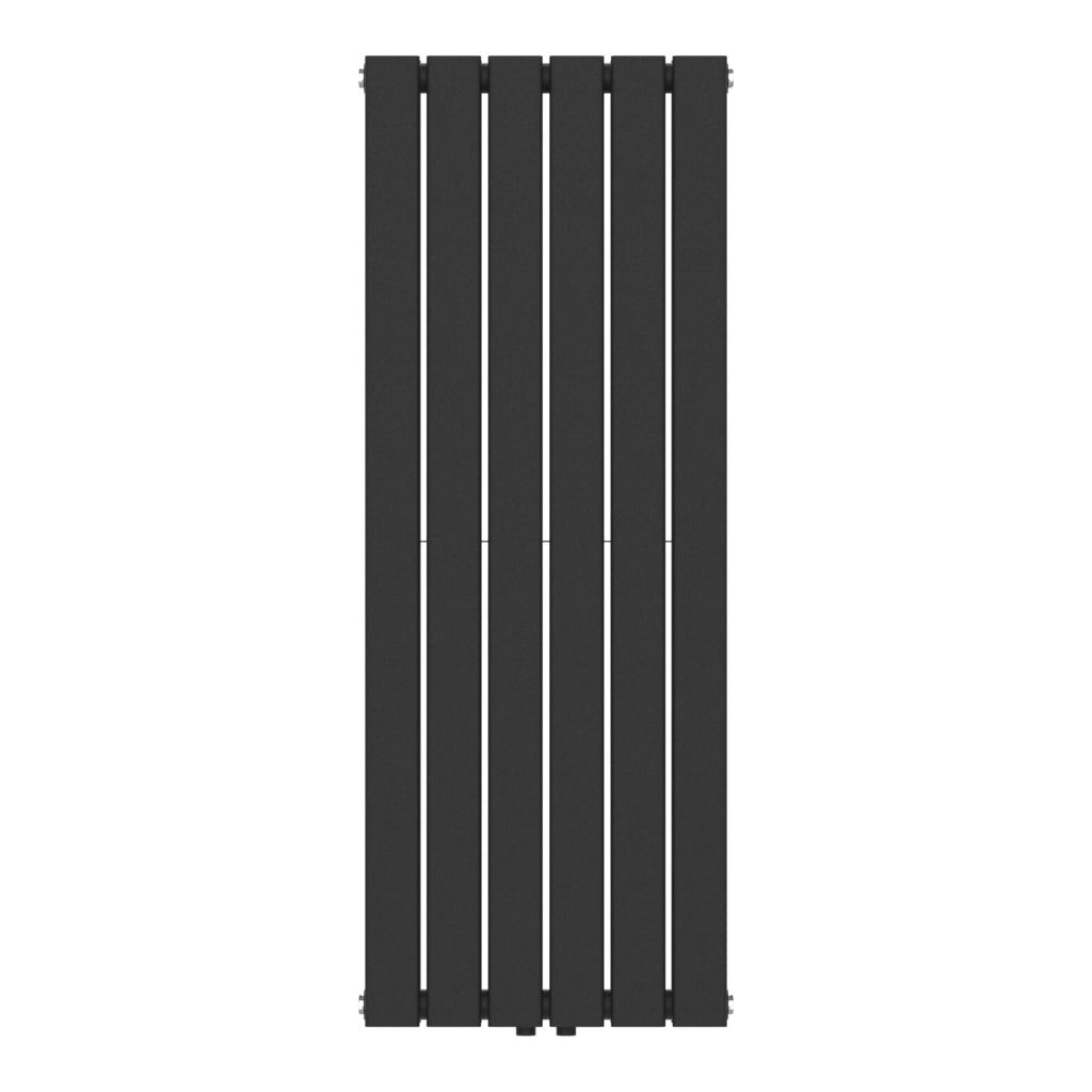 Radiatore a doppio pannello 1140 watt acciaio 120 x 45 cm nero 03_0010478