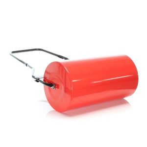 Rullo per il prato 32x57 cm 45 l Riempibile Rullo da giardino a mano con raschiatore antisporco