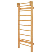 Spalliera da parete 195 x 80 x 14 cm per ginnastica con portata 150 kg realizzata in legno di pino naturale 20_0012050