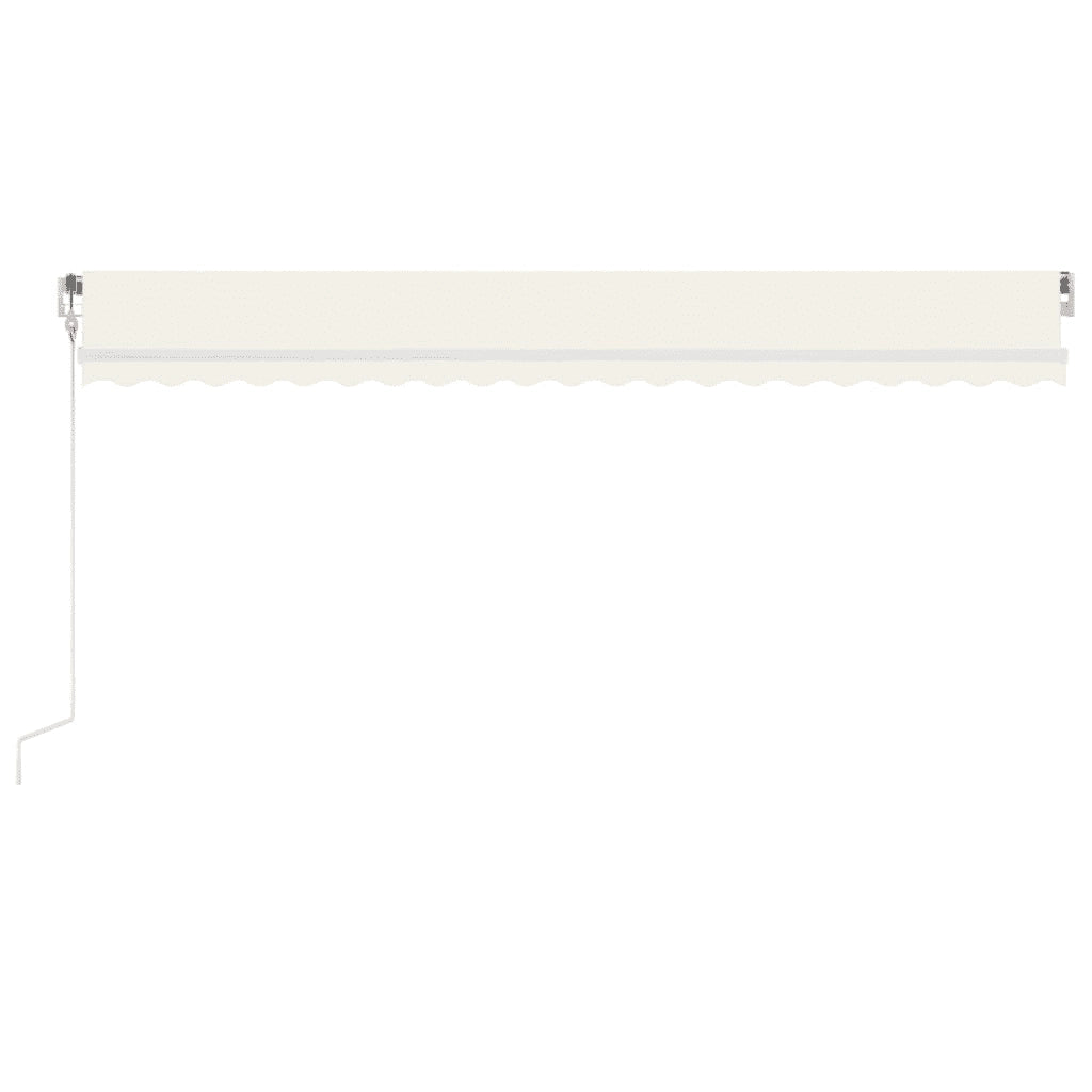 Tenda da Sole Retrattile Automatica 500x300 cm Crema cod mxl 56175