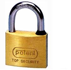 Lucchetto ottone mm 40 ad arco