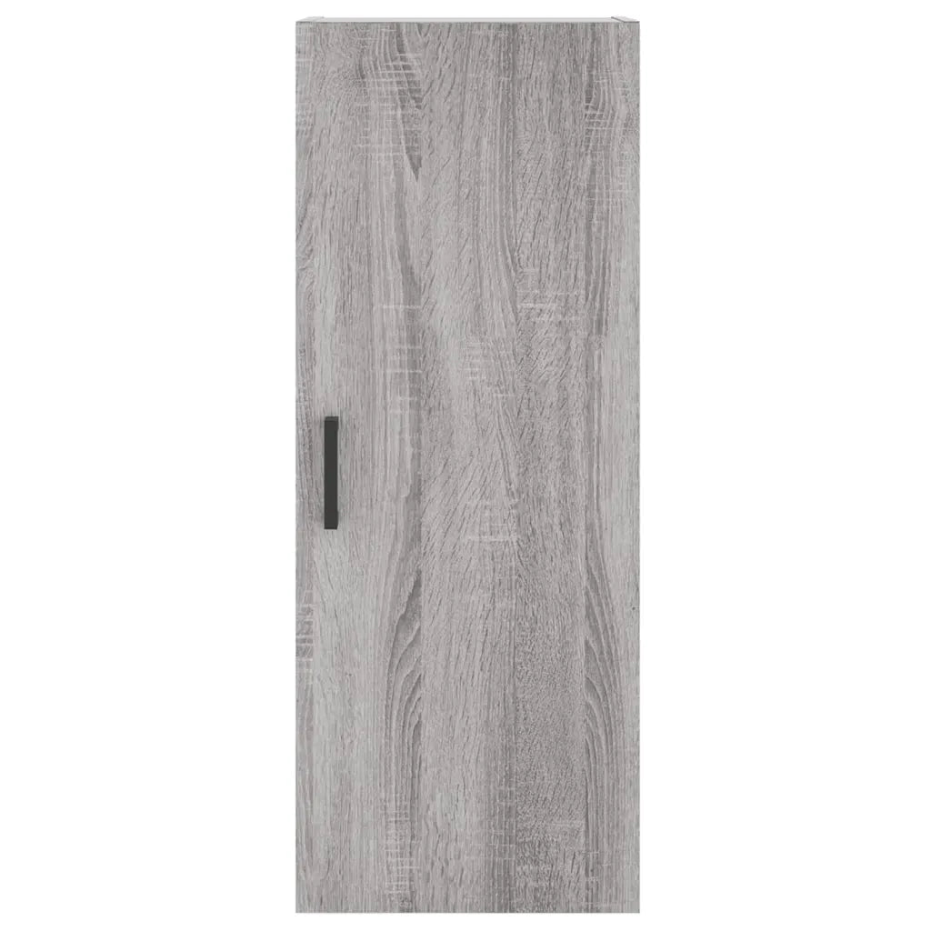 Credenza Grigio Sonoma 34,5x34x180 cm in Legno Multistrato 3198855