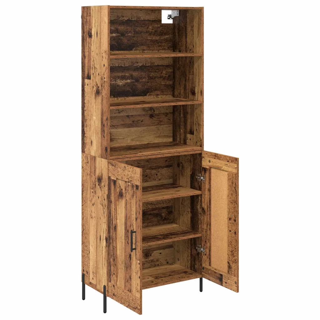 Credenza Legno vecchio 69,5 x 32,5 x 180 cm Legno multistrato 3415829