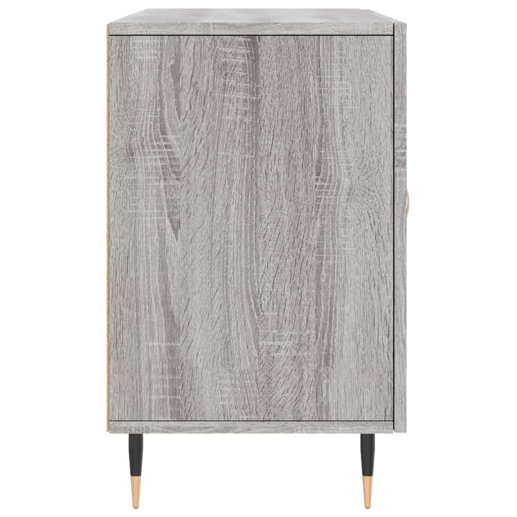 Buffet credenza cassettiera armadio mobile contenitore organizer cucina soggiorno rovere Sonoma 100 x 36 x 60 cm legno ingegnerizzato grigio 02_0036256