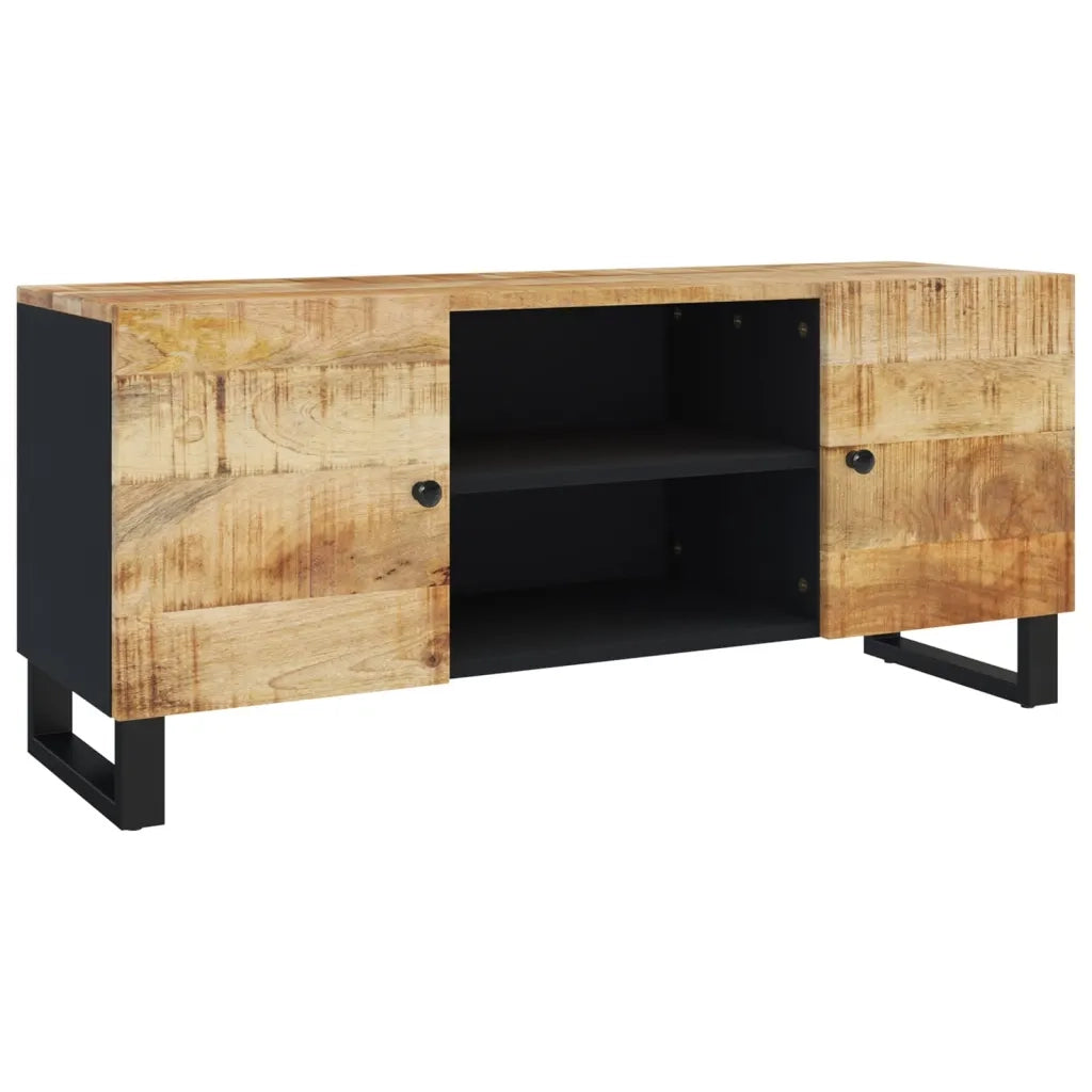 Mobile Porta TV 105x33x46cm in Legno Massello di Mango cod mxl 7597