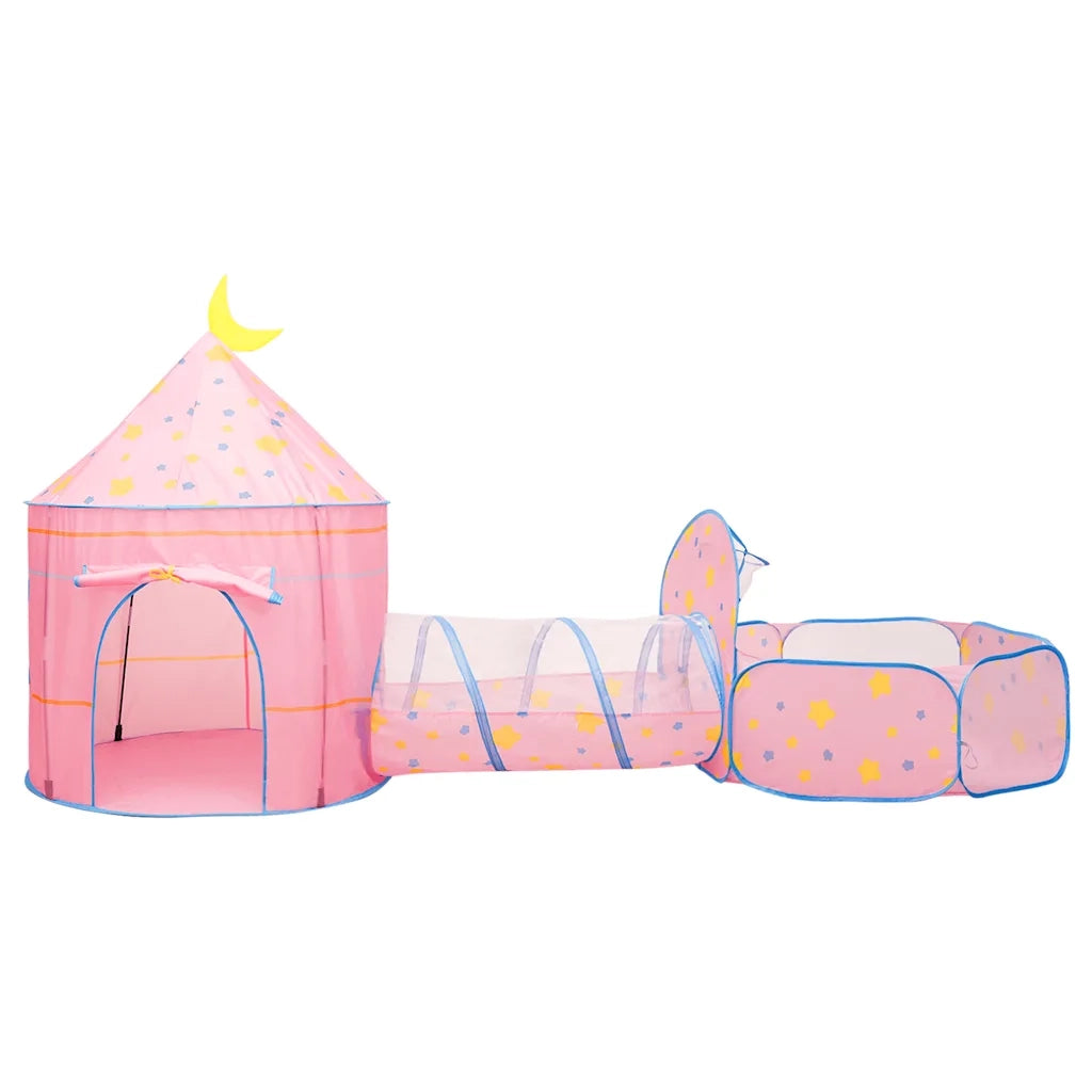 Tenda da Gioco per Bambini-Tenda Giocattolo Rosa 301x120x128 cm