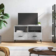 Mobile per TV-Credenza TV-Console TV Grigio Cemento 80x36x50 cm Legno Multistrato 455019
