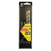 PUNTA ELICOIDALE SDS PLUS IN SET set 4 pz (da mm 5 a 10)  - STANLEY