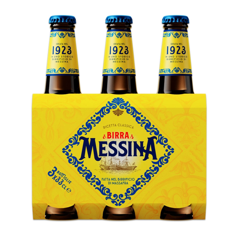 Birra messina ricetta classica 12 bottiglie da 33 cl
