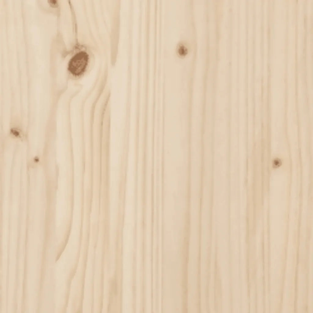 Giroletto-Struttura Letto in Legno Massello 90x190 cm Single 938319