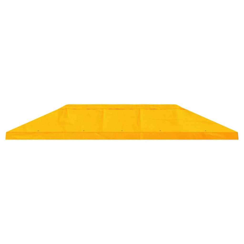 Copertura Tenda Gazebo 6 x 3 m Giallo Poliestere 190 900405