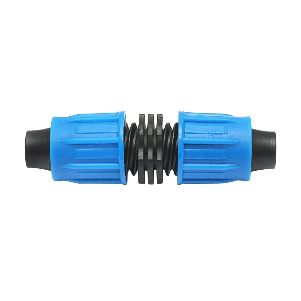 Raccordo/Manicotto/Connettore Tubo irrigazione 16 x 16 mm. Raccordo Ala Gocciolante 16 x 16 mm. Breckner Germany