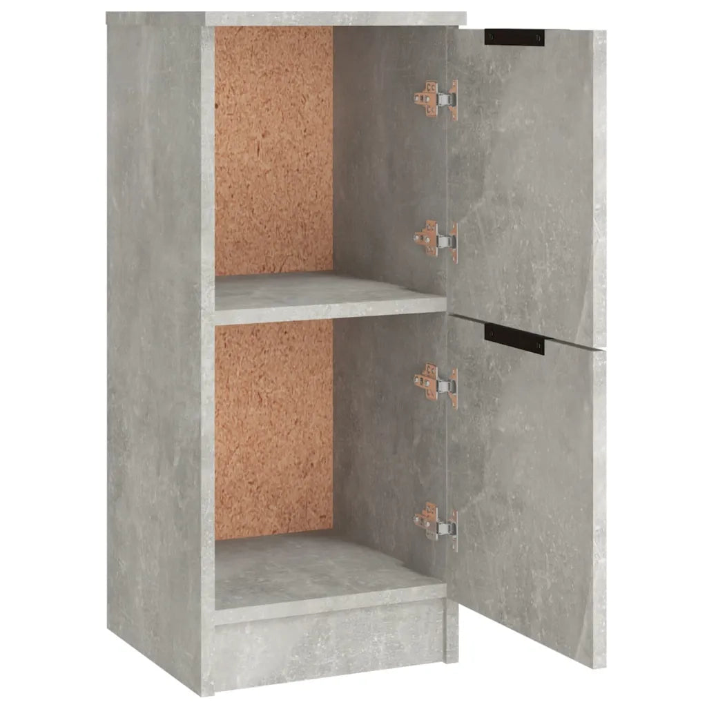 Credenze 3 pz | Madia | Buffet da pranzo | Armadio da pranzo Grigio Cemento in Legno Multistrato