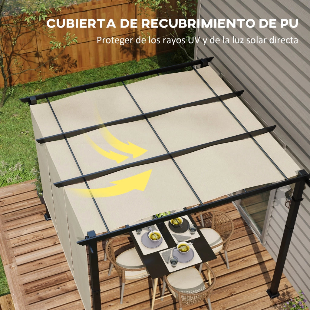 Gazebo 3x3 m ¨C zephmum ¨C Beige