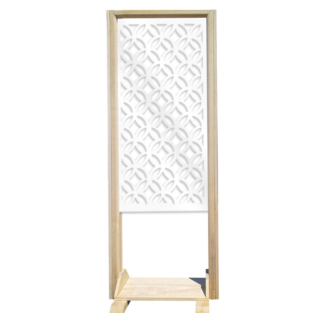 ECLECTIC - Separè - Paravento modulabile - 70x190cm - in Legno e PVC Colore: bianco
