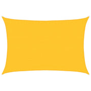 Vela Parasole | Telo Ombra | Vela da ombra 160 g/m2 Rettangolare Giallo 3,5x5 m in HDPE