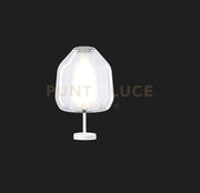 LUMETTO BIANCO VETRO BETA TRASPARENTE 1176BI-P BETA-TR