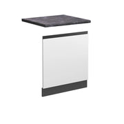 Pannello frontale R-Line Bianco/Antracite 60 cm J-Shape, PL Antracite Vicco