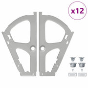 Cerniera per cassetto Flip 12 pz Argento 235 x 155 x 30 mm CFW3952478
